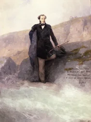 Pusjkin (1799-1837) ved Sortehavets kyst, 1897