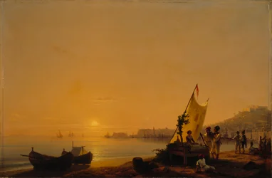 Napoli-bugten, 1844.