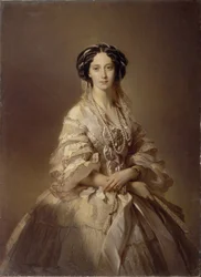 Portræt af Maria Alexandrovna 1824-1880, kejserinde af Rusland