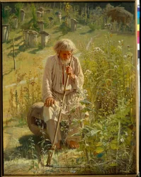 Biavler - Maleri af Ivan Nikolayevich Kramskoi (1837-1887), olie på lærred
