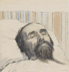 Malevich på sit dødsleje