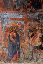 Freske i katedralen Vor Frue af Tegnet, Novgorod, tidligt 1700-tal.