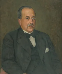 Portræt af dr. Ľ. Medvecký