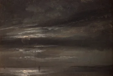 Måneskin over havet