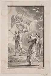 Illustration til Johannes Ewalds "Adam og Eva" V