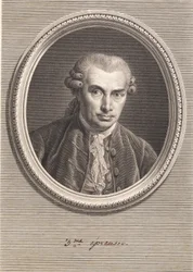 Portræt af læge Johan von Berger