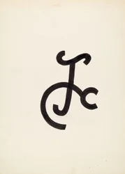 Kvægmærke, ca. 1936.