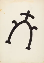 Kvægmærke, ca. 1936.