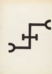 Kvægmærke, ca. 1936.