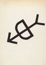 Kvægmærke, ca. 1936.