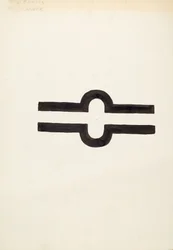 Kvægmærke, ca. 1936.