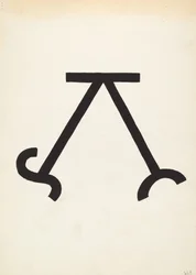 Kvægmærke, ca. 1936.