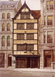 Crosby Hall, Bishopsgate, London, 1860