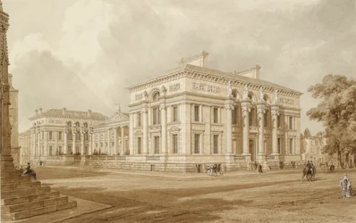 South East View of Taylor Building and University Galleries, 1800-tallet