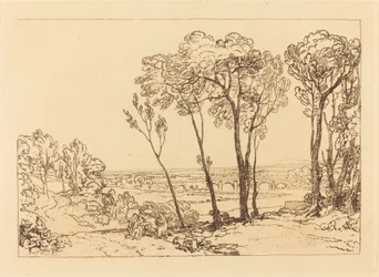 The Bridge in Middle Distance, udgivet 1808.