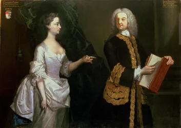 Portræt af Sir John Perceval, 1. jarl af Egmont