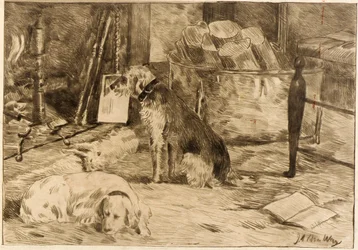Hunde på ildstedet nr. 1