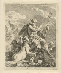 Havlandskab med Thetis og Neptun Scener fra Achilles