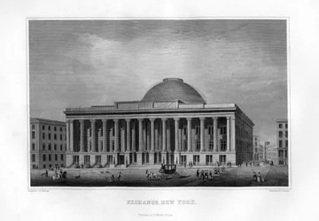 Exchange, New York, 1855.