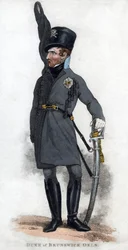 Hertug af Brunswick Oels, 1810.