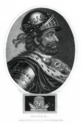 Henrik II, konge af England, 1804.