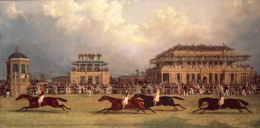 Doncaster Gold Cup fra 1838 (olie på lærred)