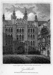 Guildhall, City of London, 1817.