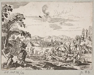 Illustration til Adam Olearius, "Persisk Rosenthal af en genial digter Schich Saadi […]", Slesvig 1660