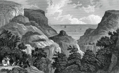 Danes Dyke, c1800-tallet.