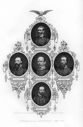 Generaler fra den konfødererede hær, 1862-1867.