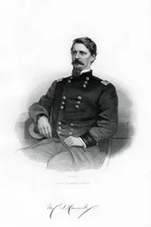 Winfield Scott Hancock, unionsgeneral, 1862-1867.