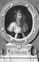 Henrik I, konge af England.