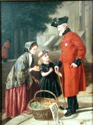 The Chelsea Pensioner (olie på lærred)