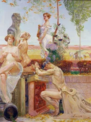 Allegoriske figurer, 1913