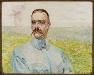 Portræt af brigadegeneral Józef Piłsudski