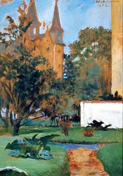 Karmelitkirkens have, Krakow