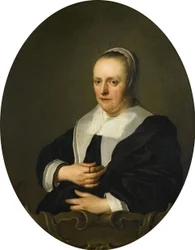 Portræt af Sara de Bie