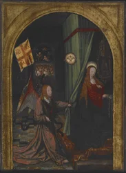 Bebudelse, ca. 1508 (olie på træ)