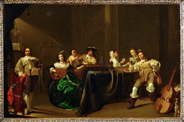 Une joyeuse compagnie - et muntert selskab ...