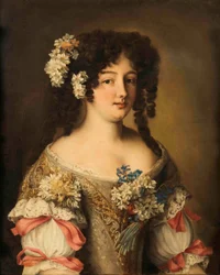 Jacob Ferdinand Voet - Diane-Gabrielle Damas de Thianges, fejlagtigt identificeret med Hortense Mancini