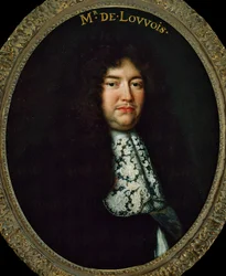 Portræt af François Michel Le Tellier, markis af Louvois 1641-1691, ca. 1680.