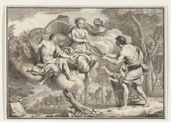 Ceres viser sig for bønderne Scener fra Virgil
