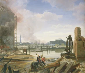 Hamborg efter branden, 1842