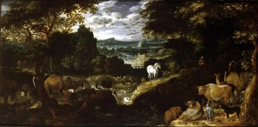 Orpheus Charming the Animals, 1601 (panel)