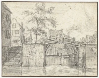 Oude Haarlemmersluis (Old Haarlem Lock) på Martelaarsgracht, Amsterdam