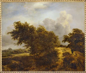 Sti i klitterne i Haarlem eller Le Buisson ...