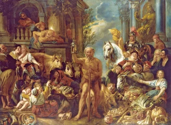 Diogenes søger efter en ærlig mand