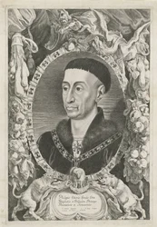 Portræt af Philip de Goede Dukes of Burgundy (serietitel)