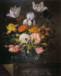 Stilleben med blomster