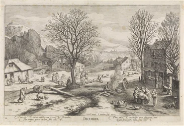 december (titel på objekt) De tolv måneder (serietitel)